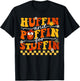 Thanksgiving Run Turkey Trot Huffin and Puffin for Stuffin T-Shirt - T-Shirt | Black