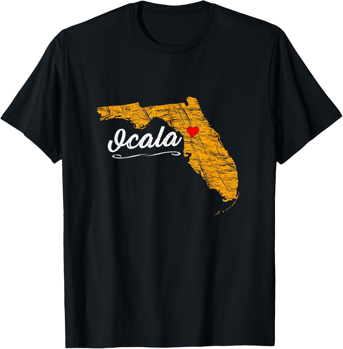 City of OCALA - FLORIDA | Vacation Souvenir Merch - Graphic T-Shirt - T-Shirt | Black
