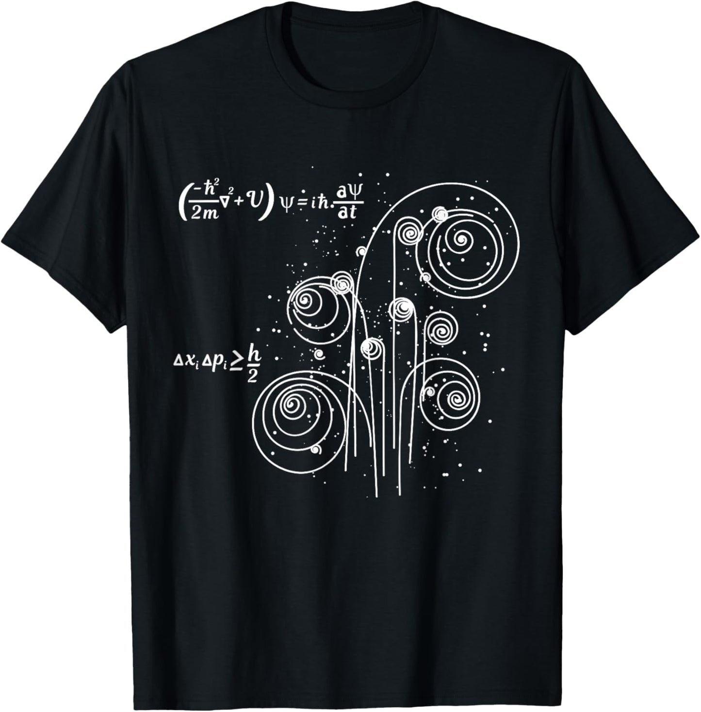 Boson Quantum Mechanism Theory of God Particles Science T-Shirt - T-Shirt | Black