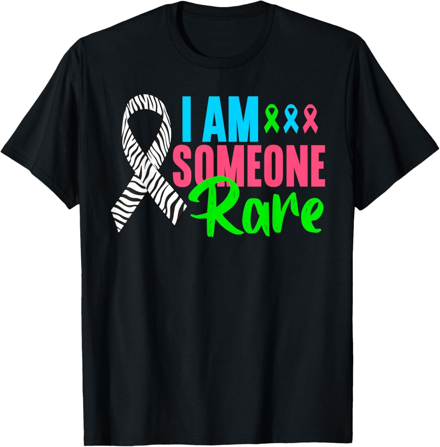 Rare Disease Day 2026 Shirt - I am Rare Disease Awareness T-Shirt - T-Shirt | Black