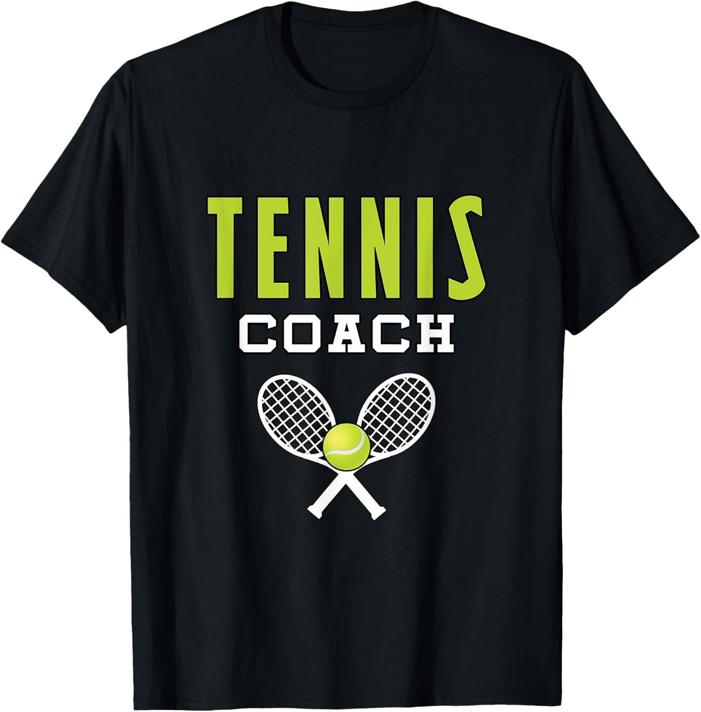 Tennis Coach T-Shirt - T-Shirt | Black