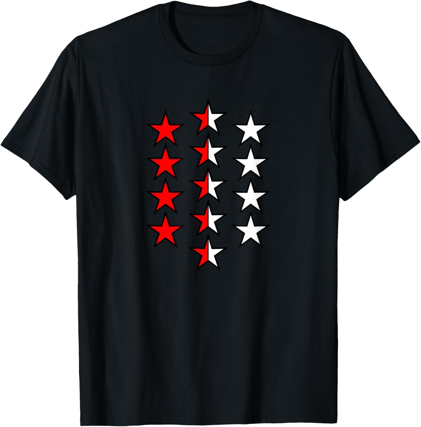 Valais Coat of Arms of the Swiss Canton T-Shirt - T-Shirt | Black