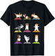 Guinea Pig Funny Guinea Pigs In Yoga Poses T-Shirt - T-Shirt | Black