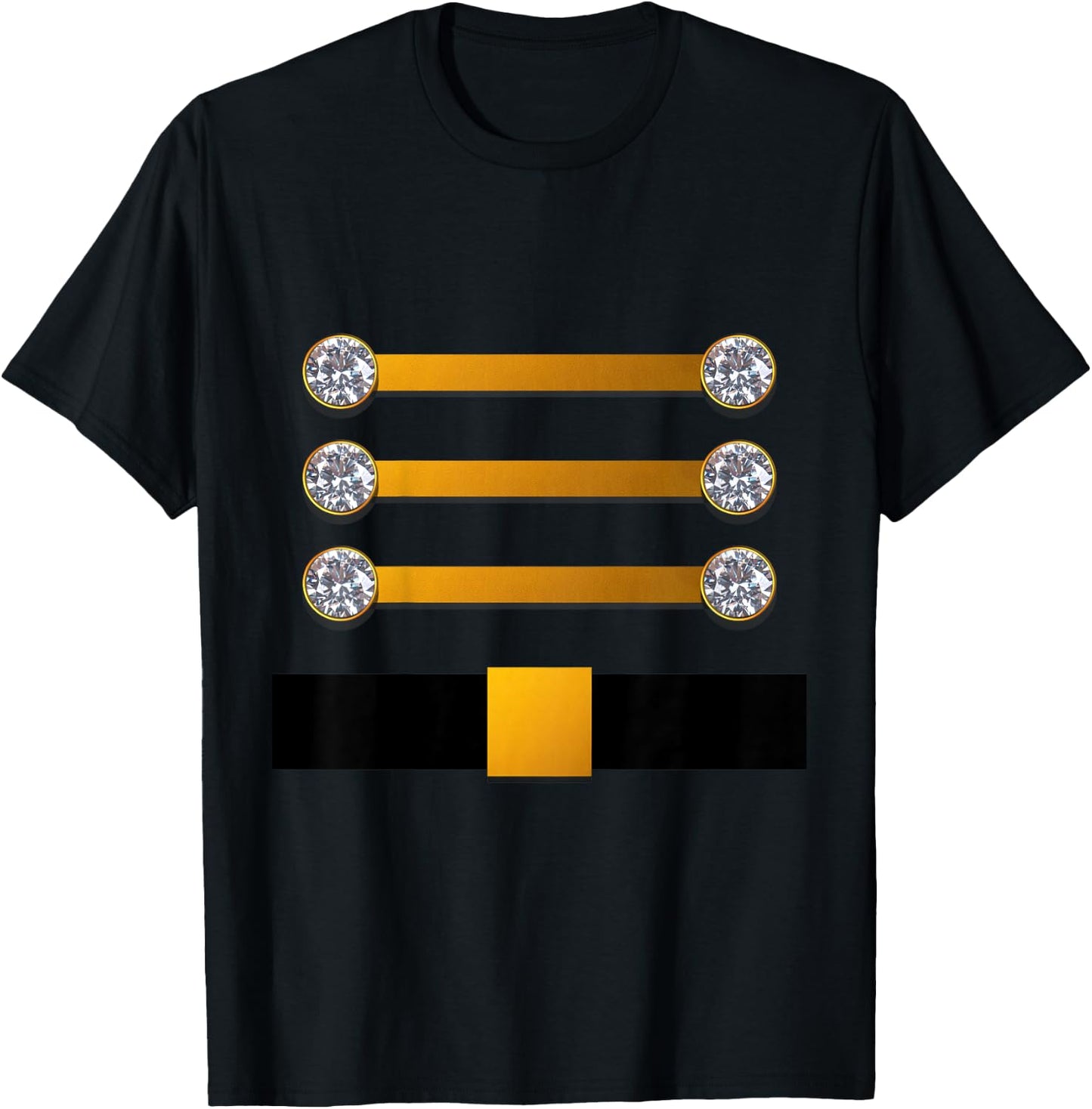Kids Nutcracker Costume Christmas Little Drummer Boy Outfit T-Shirt - T-Shirt | Black