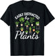 Cute Easily Distracted by Plants Succulent Garden Gardening T-Shirt - T-Shirt | Black