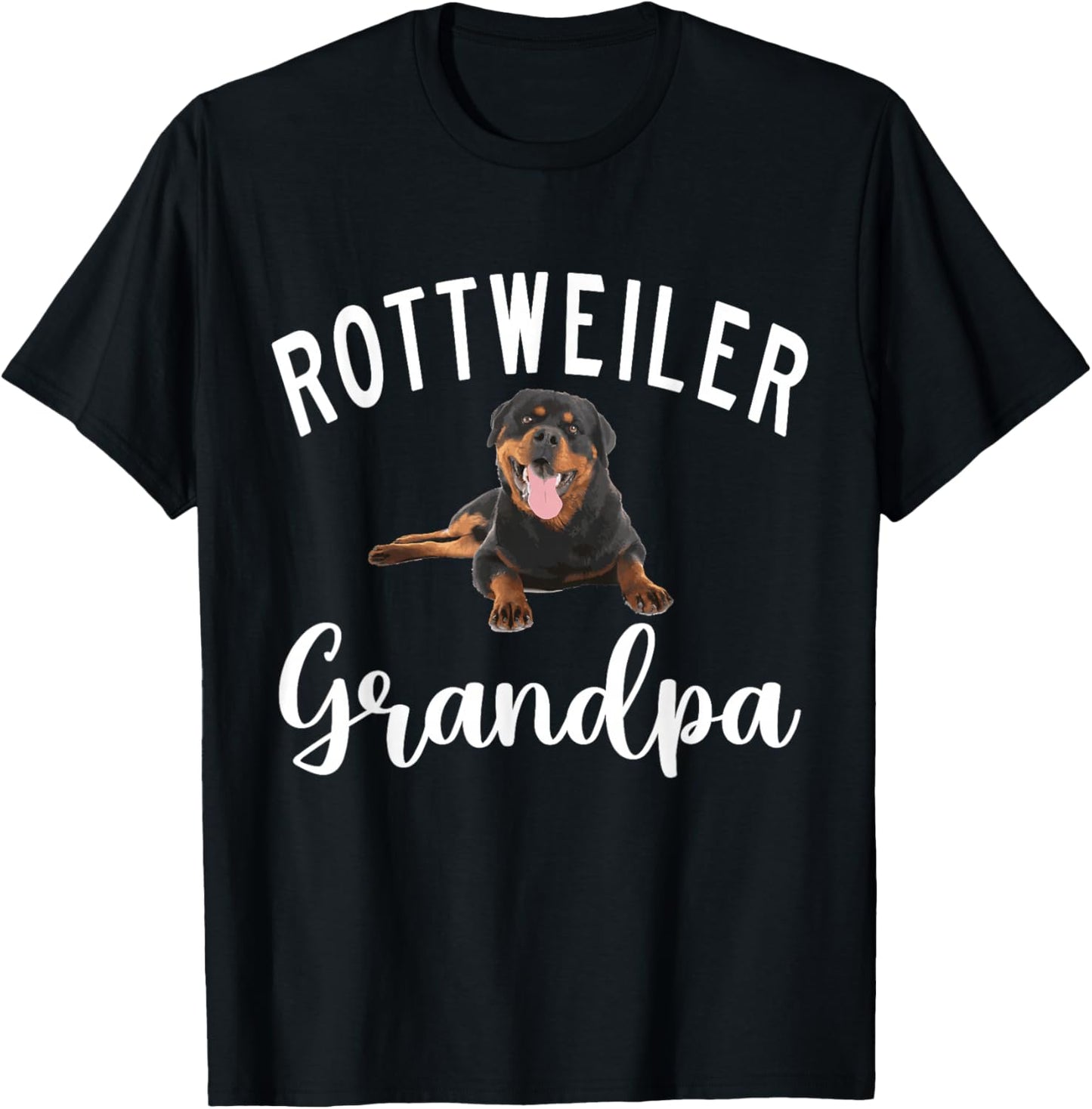 Rottweiler Grandpa T-Shirt - T-Shirt | Black