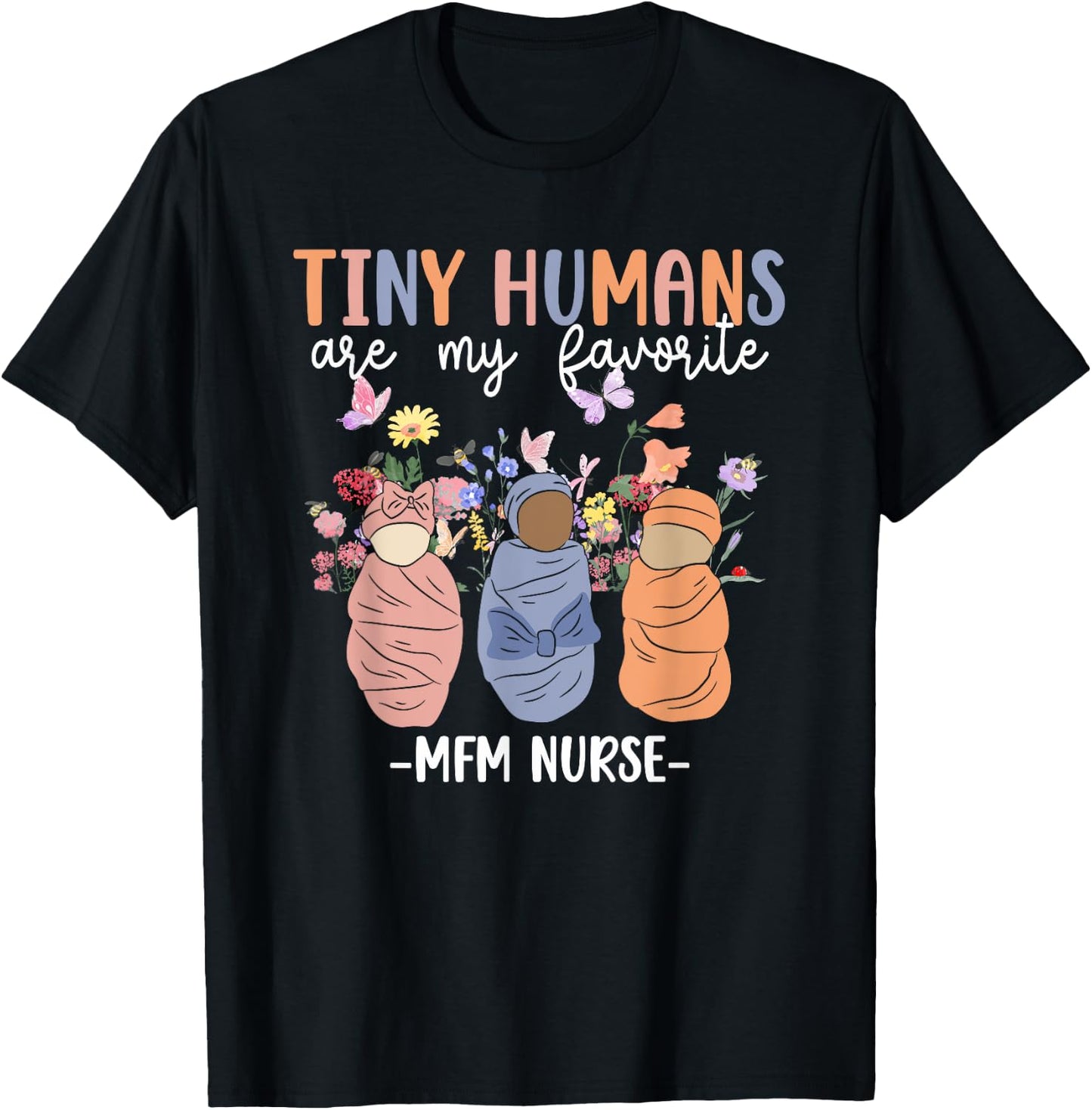 Best MFM Nurse Maternal Fetal Medicine Nurse MFM Nursing T-Shirt - T-Shirt | Black