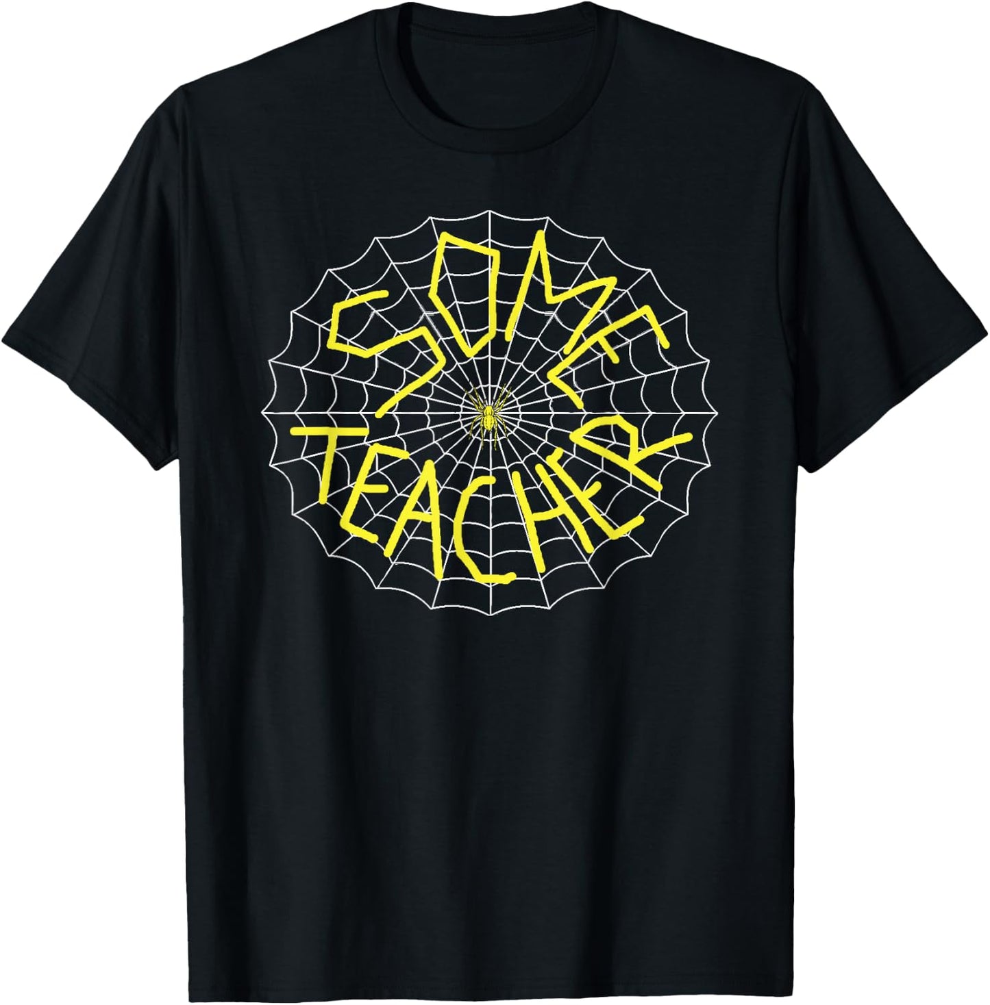 Charlotte's Some Teacher Spider Web T-Shirt - T-Shirt | Black