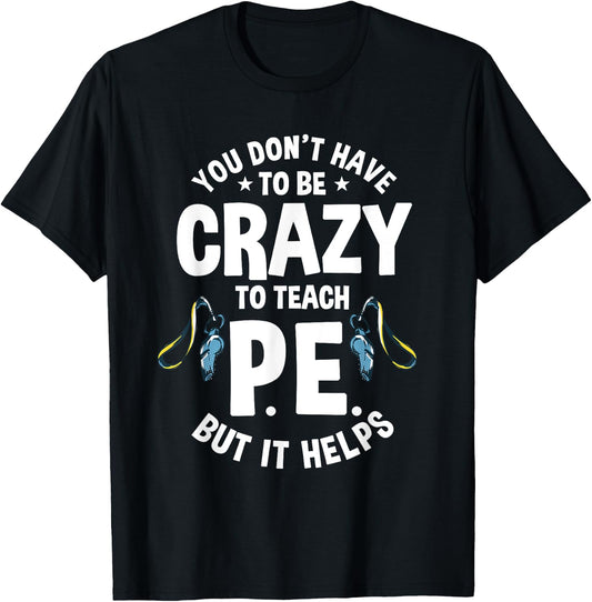 PE Teacher Physical Education Instructor Gym Coach Sport Women T-Shirt - T-Shirt | Black