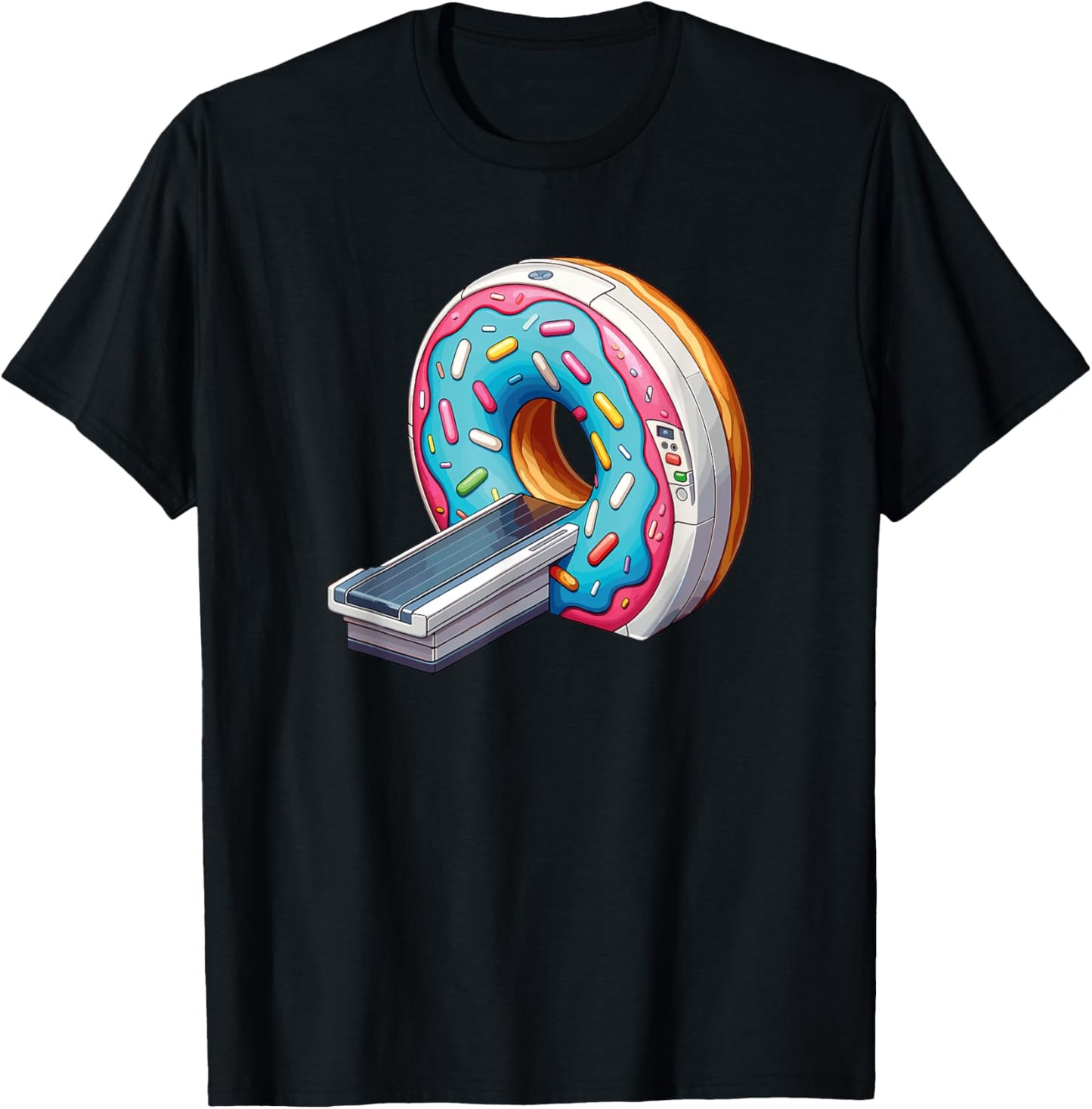 Donut of Truth MRI Scanner for Manip Radio Radiology T-Shirt - T-Shirt | Black