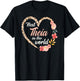 Best Theia In The World Greek Aunt Mother’s Day Heart T-Shirt - T-Shirt | Black
