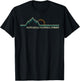 Nantahala National Forest North Carolina Hiking Camping T-Shirt - T-Shirt | Black