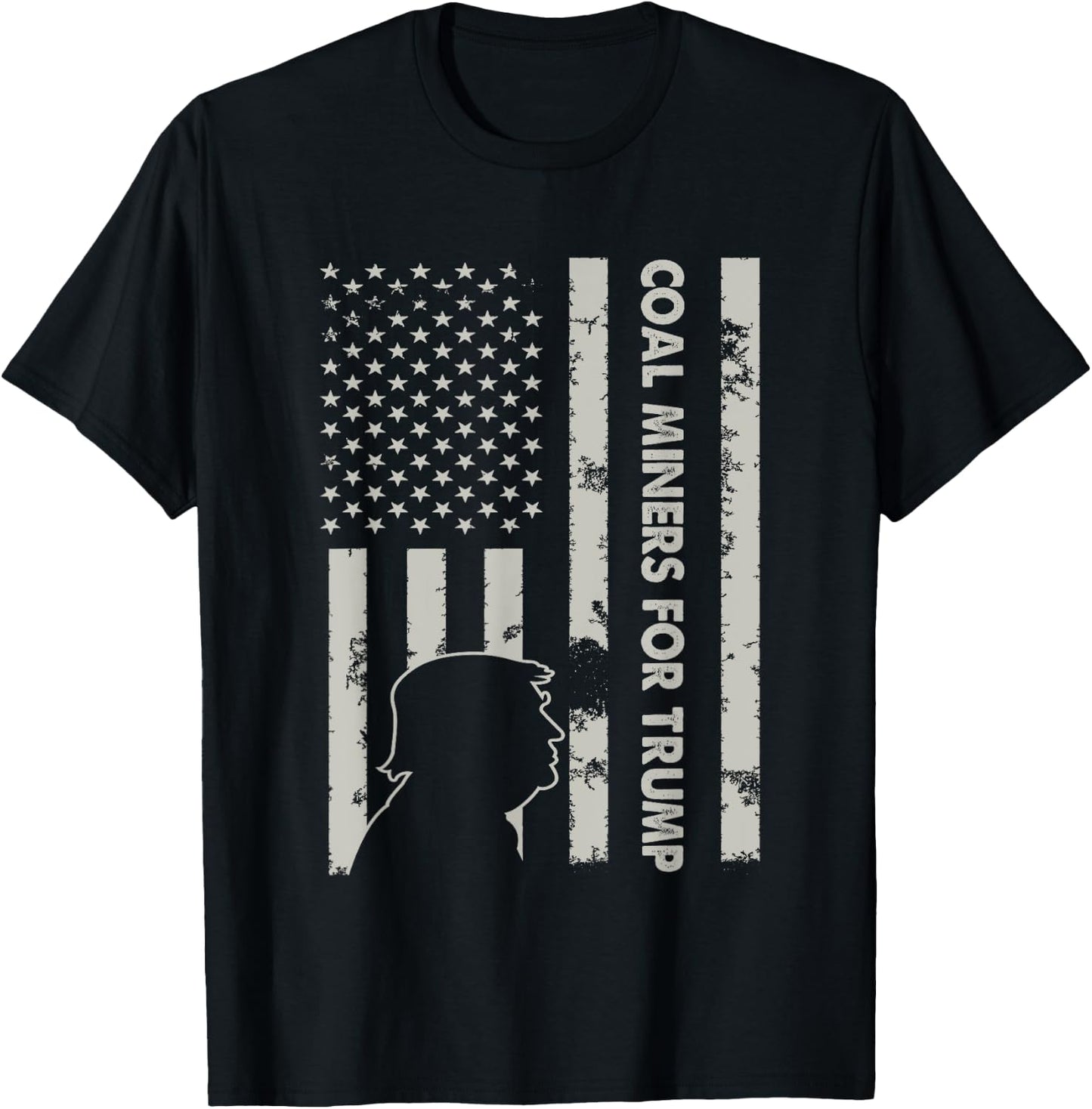 Coal Miner for Trump 2020 T-Shirt - T-Shirt | Black