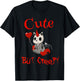 Cute but creepy dead demonic scary unicorn T-Shirt - T-Shirt | Black