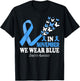 In November We Wear Blue diabetes awareness T-Shirt - T-Shirt | Black