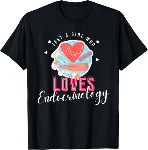 Funny Just A Girl Who Loves Endocrinology
