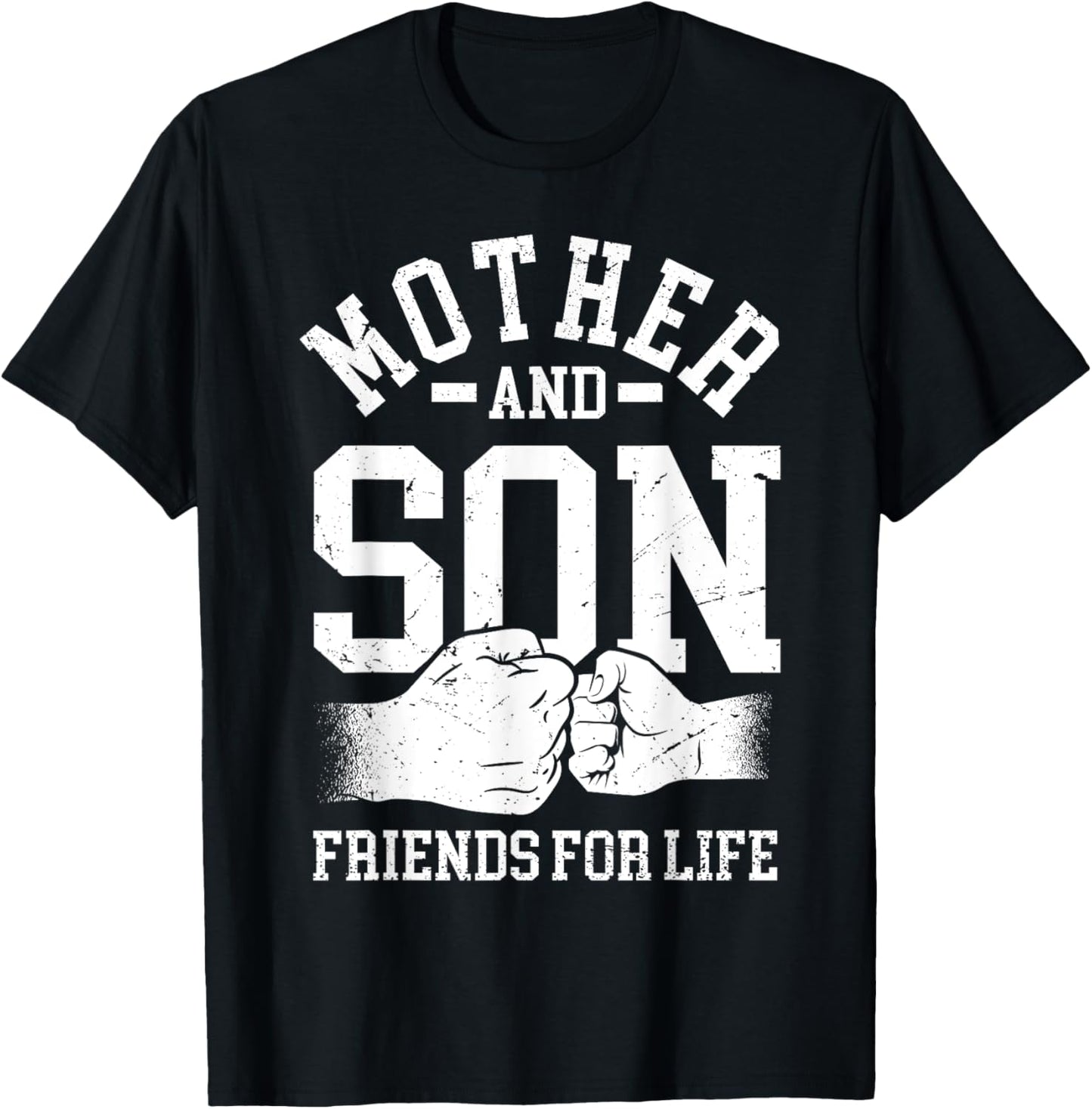 Mother And Son Friends For Life Mom Matching Mother Son T-Shirt - T-Shirt | Black