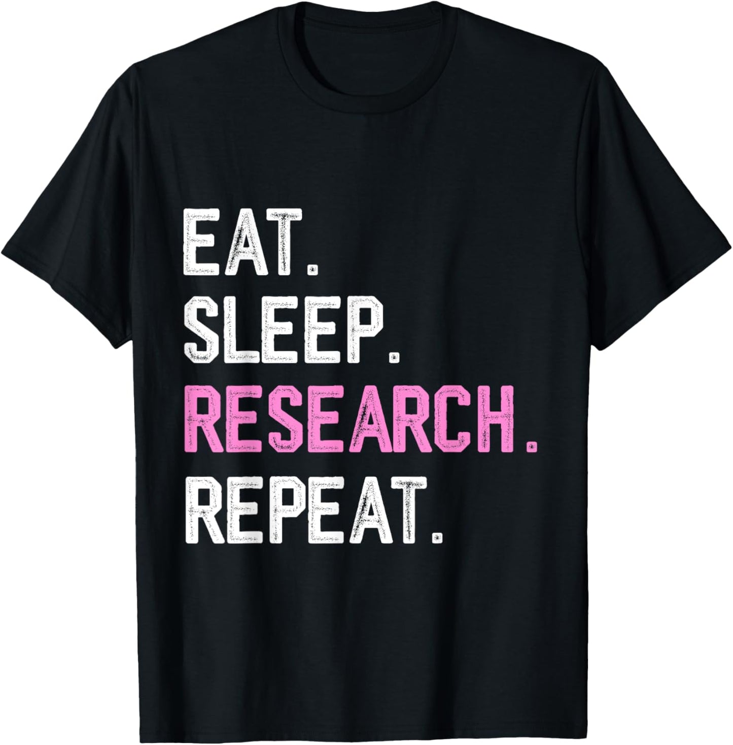 Clinical research coordinator funny science research student T-Shirt - T-Shirt | Black