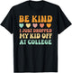 Kid Leaving For College For Mom Kid Going To College Shirt T-Shirt - T-Shirt | Black