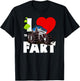 I Love To Fart Monster Truck Shirt, Adults & Kids Funny Fart T-Shirt - T-Shirt | Black