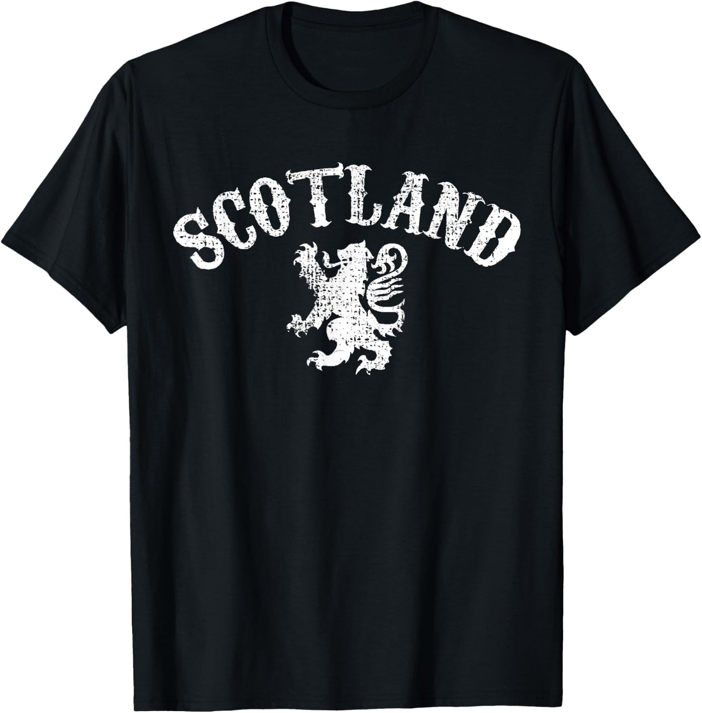 Scotland Scottish Lion T-Shirt - T-Shirt | Black