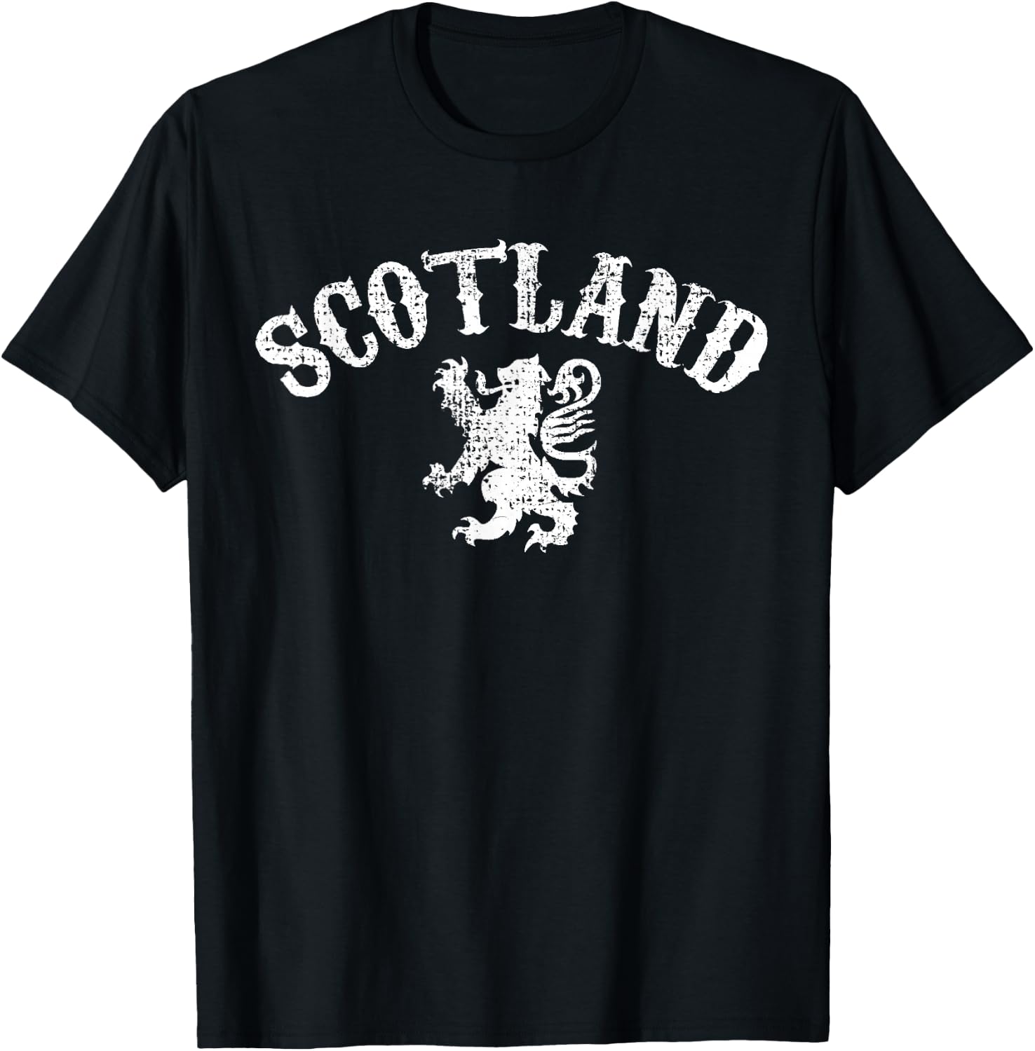 Scotland Scottish Lion T-Shirt - T-Shirt | Black