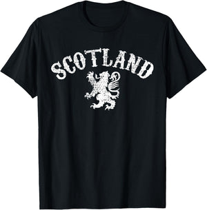 Scotland Scottish Lion T-Shirt - T-Shirt | Black