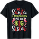 Santa Is Promoting Me To Big Sister Funny Christmas Girls T-Shirt - T-Shirt | Black