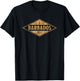 Barbados Souvenir Vacation Vintage Badge T-Shirt - T-Shirt | Black