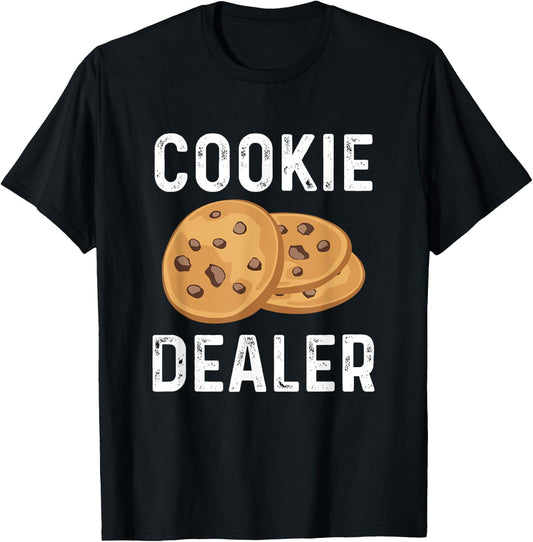 Cookie Dealer Gift - Cookie Lover T-Shirt - T-Shirt | Black