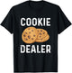 Cookie Dealer Gift - Cookie Lover T-Shirt - T-Shirt | Black