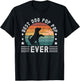 Best Dog Pop Pop Ever Dog Lover Pop Pop Dog Owner Pop Pop T-Shirt - T-Shirt | Black