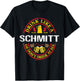 Vintage Drink Like A Schmitt Oktoberfest 2021 Drinking T-Shirt - T-Shirt | Black