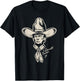 Yeehawin' for Trump 2024 Punchy Western Political Humor Vote T-Shirt - T-Shirt | Black