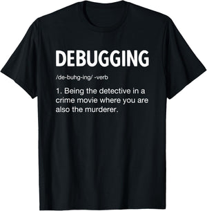 Computer Scientist Programmer Coder Clothing Programming Coding Software Developer Sayings - -Adults, Black, Small T-Shirt - T-Shirt | Black