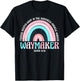 Waymaker Rainbow Promise Keeper Miracle Worker Christian T-Shirt - T-Shirt | Black