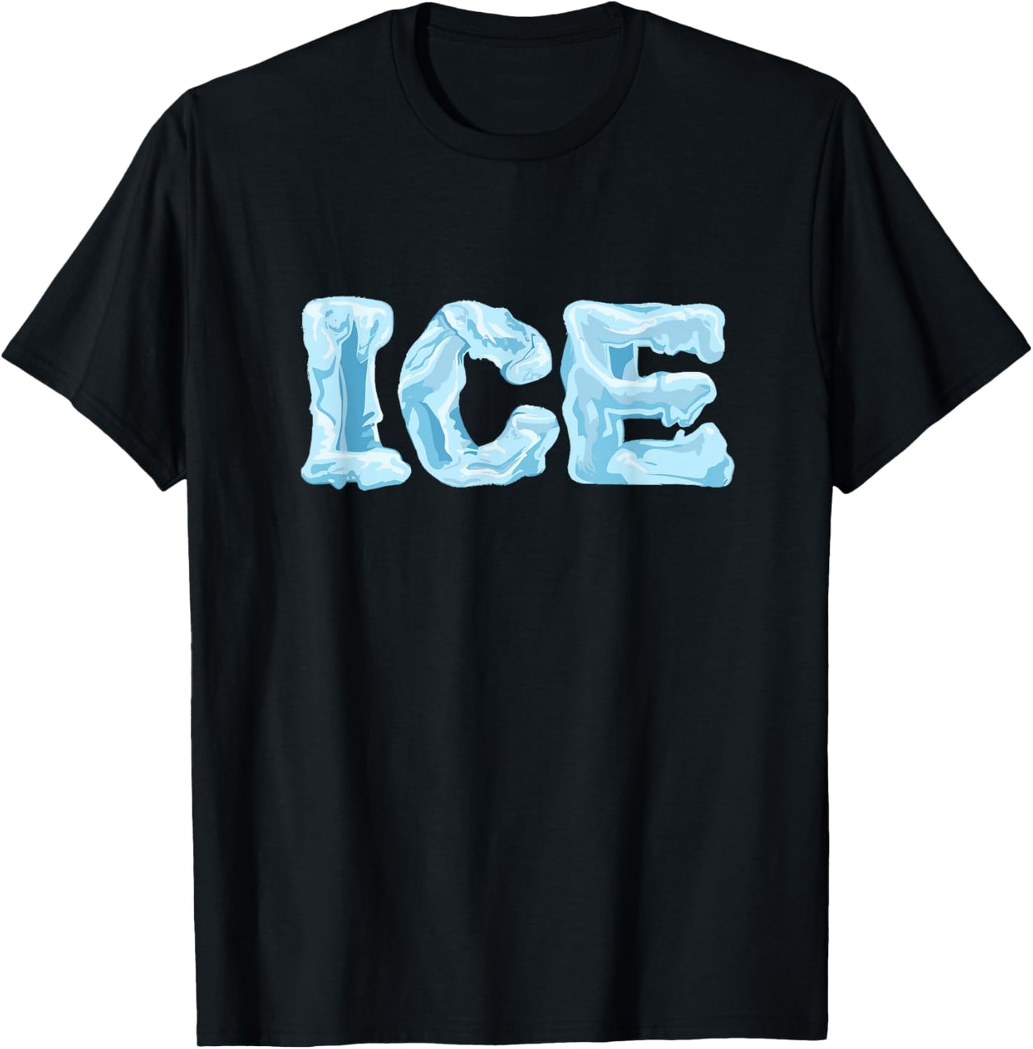 Funny Ice and Fire Costume Halloween 2025 Family Matching T-Shirt - T-Shirt | Black