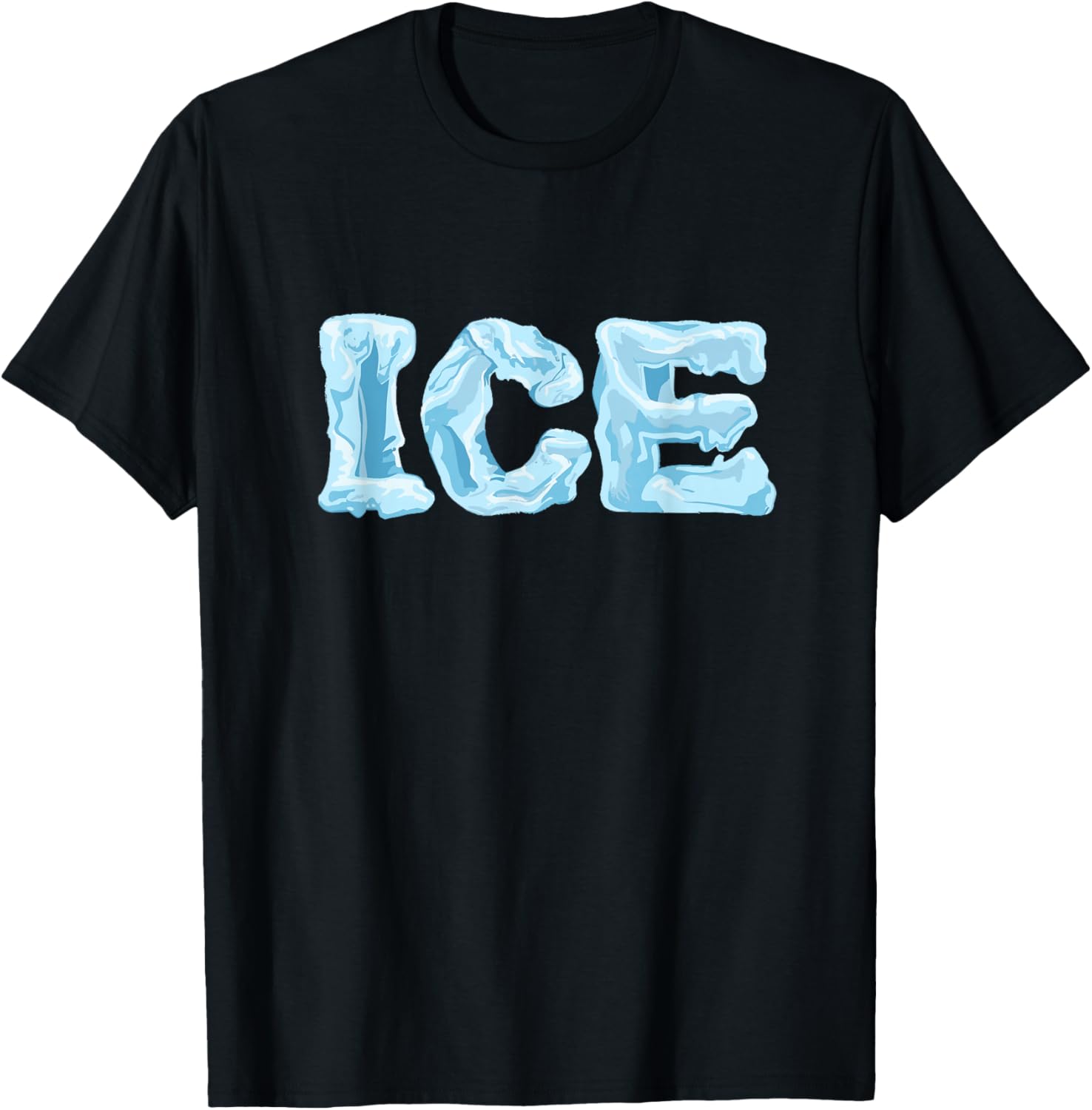 Funny Ice and Fire Costume Halloween 2025 Family Matching T-Shirt - T-Shirt | Black