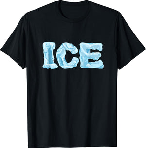 Funny Ice and Fire Costume Halloween 2025 Family Matching T-Shirt - T-Shirt | Black