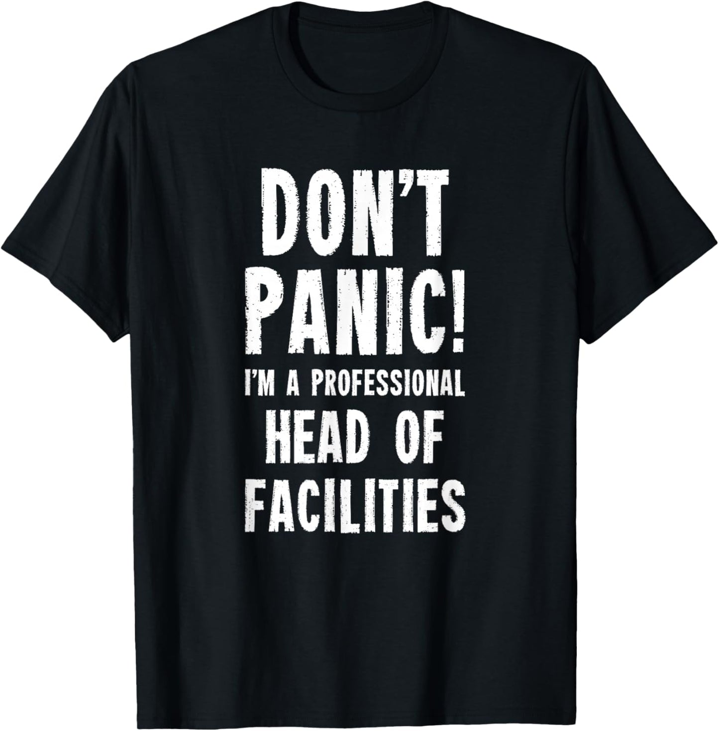 Head Of Facilities T-Shirt - T-Shirt | Black