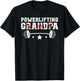 Powerlifting Grandpa Of A Powerlifter Grandfather T-Shirt - T-Shirt | Black