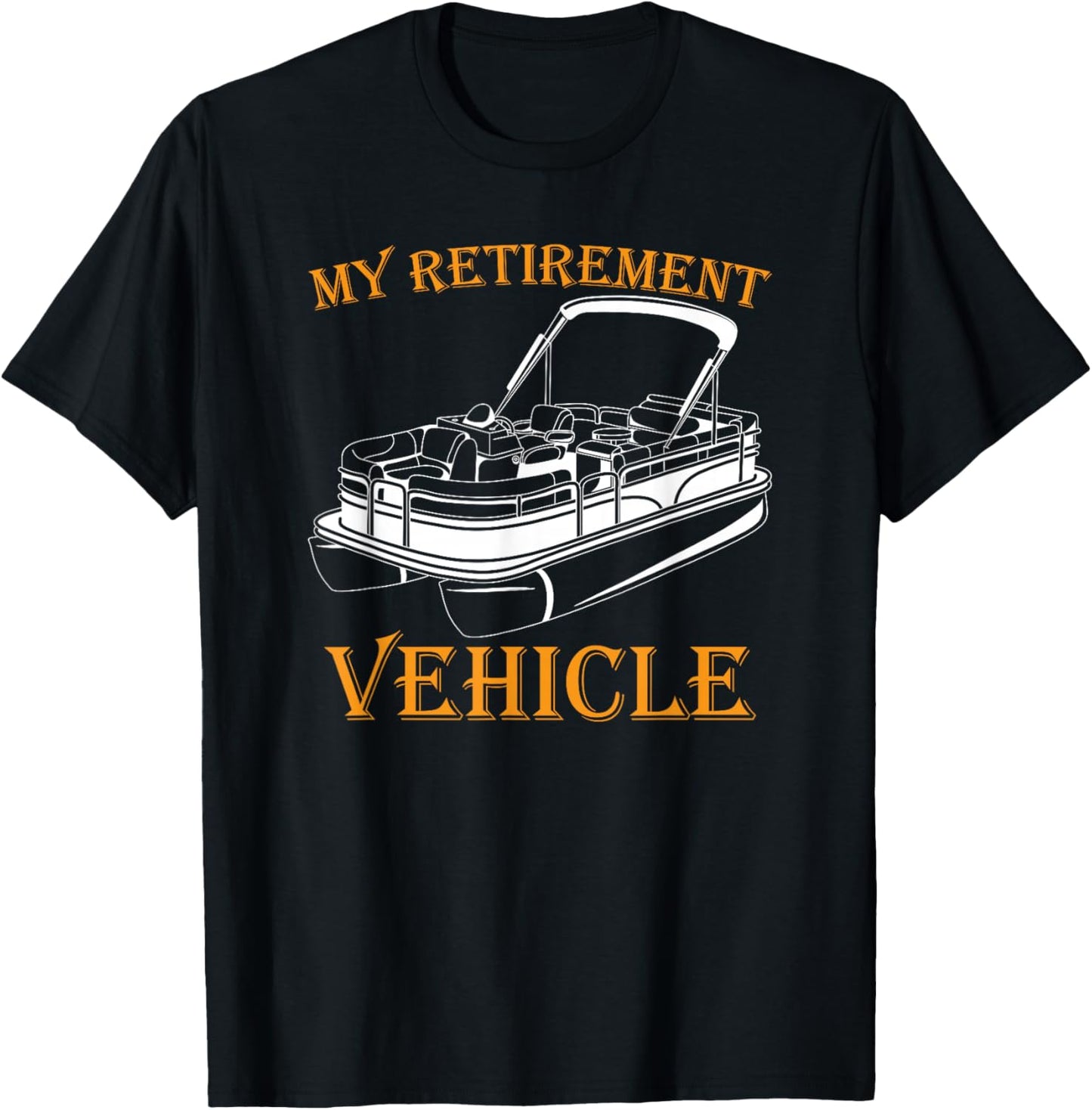 Pontoon Lover | Retirement | Boat Captain | Pontoon T-Shirt - T-Shirt | Black
