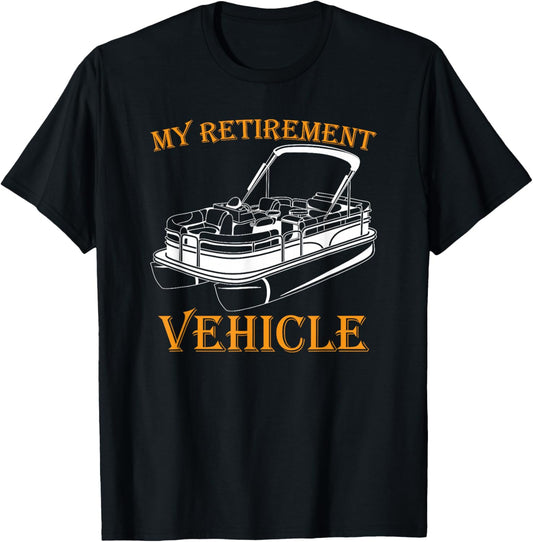 Pontoon Lover | Retirement | Boat Captain | Pontoon T-Shirt - T-Shirt | Black