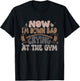 Now I'm Down Bad Crying At The Gym Funny T-Shirt - T-Shirt | Black