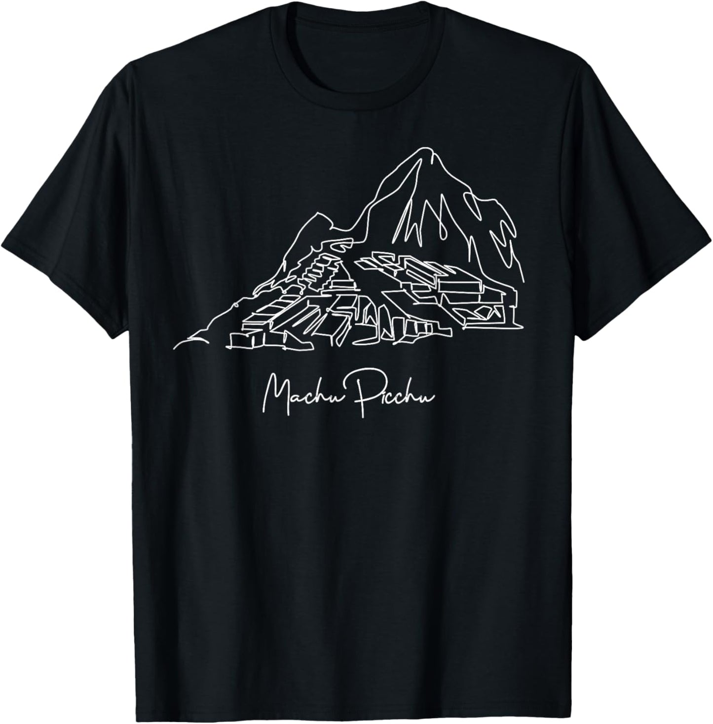 Travel Peru Lima Machu Picchu Cusco Family Vacation Souvenir T-Shirt - T-Shirt | Black