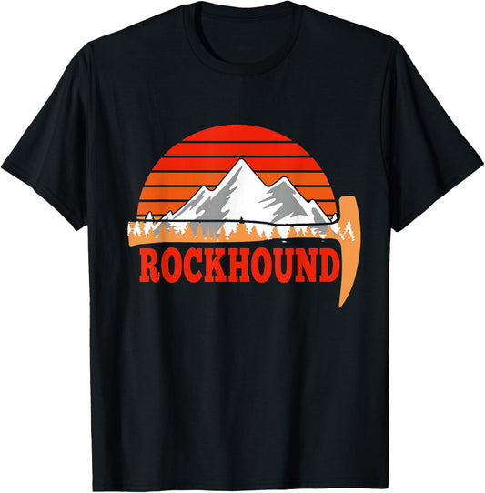 Rock Geology We love Rocks, Love being a Rockhound T-Shirt - T-Shirt | Black