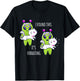 I Found This It's Vibrating Funny Alien Cat Lover Gift T-Shirt - T-Shirt | Black