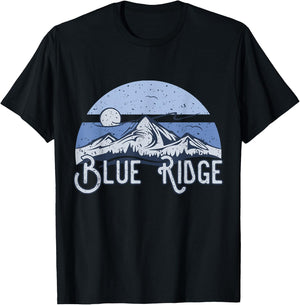 Blue Ridge for Hikers & Fans of the Parkway Mountains T-Shirt - T-Shirt | Black