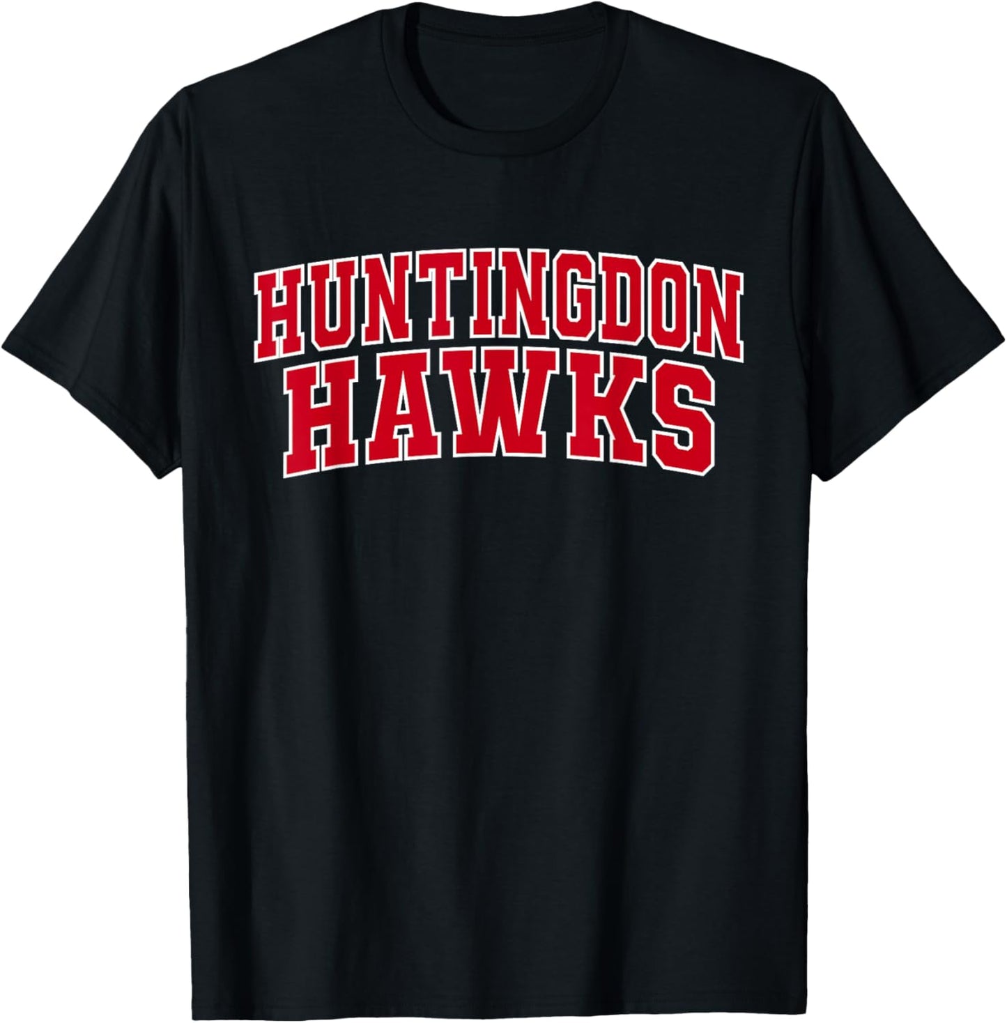 Huntingdon College Hawks Apparel Sports Fan T-Shirt - T-Shirt | Black