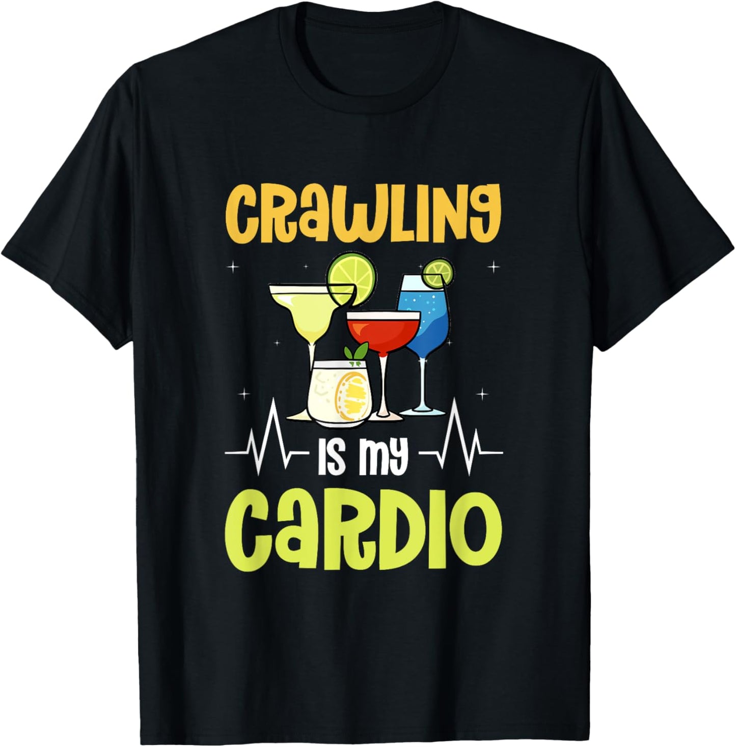 Irish Pub Crawl Bar Crawl Alcohol T-Shirt - T-Shirt | Black